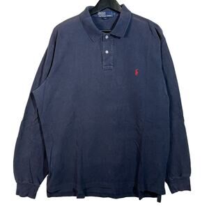 Vintage Ralph Lauren Cotton Long Sleeve Polo